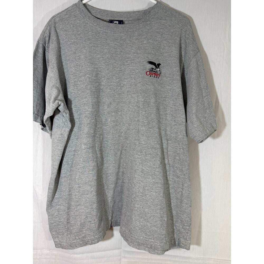 Vintage Disney Golf Collection Osprey Ridge Polo Gray Shirt Size L